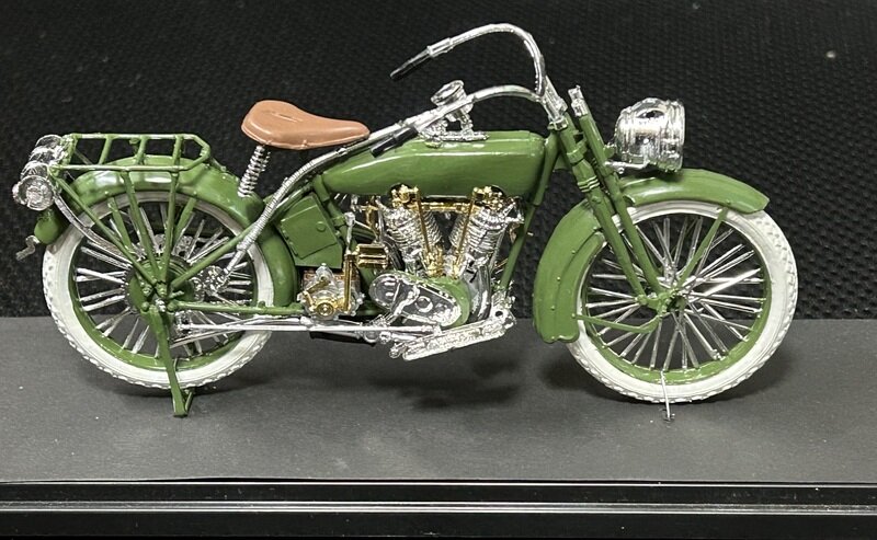 アオシマ 1/16スケール クラシックコレクションシリーズ 1918年型ハーレーダビッドソン