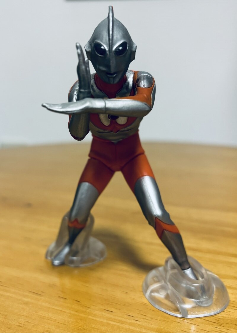 初代ウルトラマン　Aタイプ　スペシウム光線　朱色