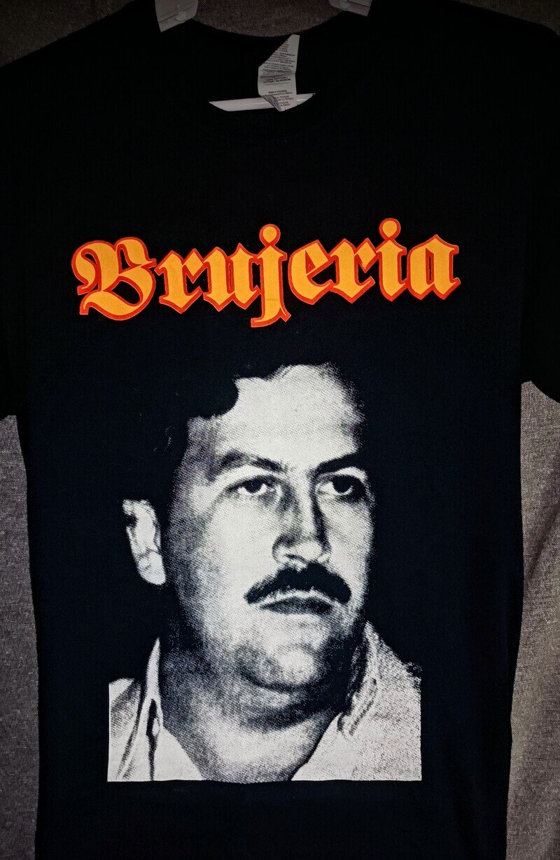 Pablo Escobar Tシャツ③『Brujeria/El Patron』