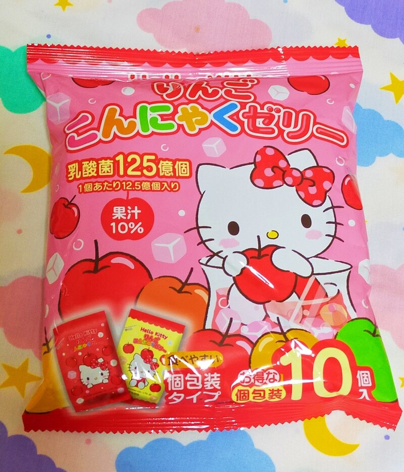 HELLOKITTYりんごこんにゃくゼリー