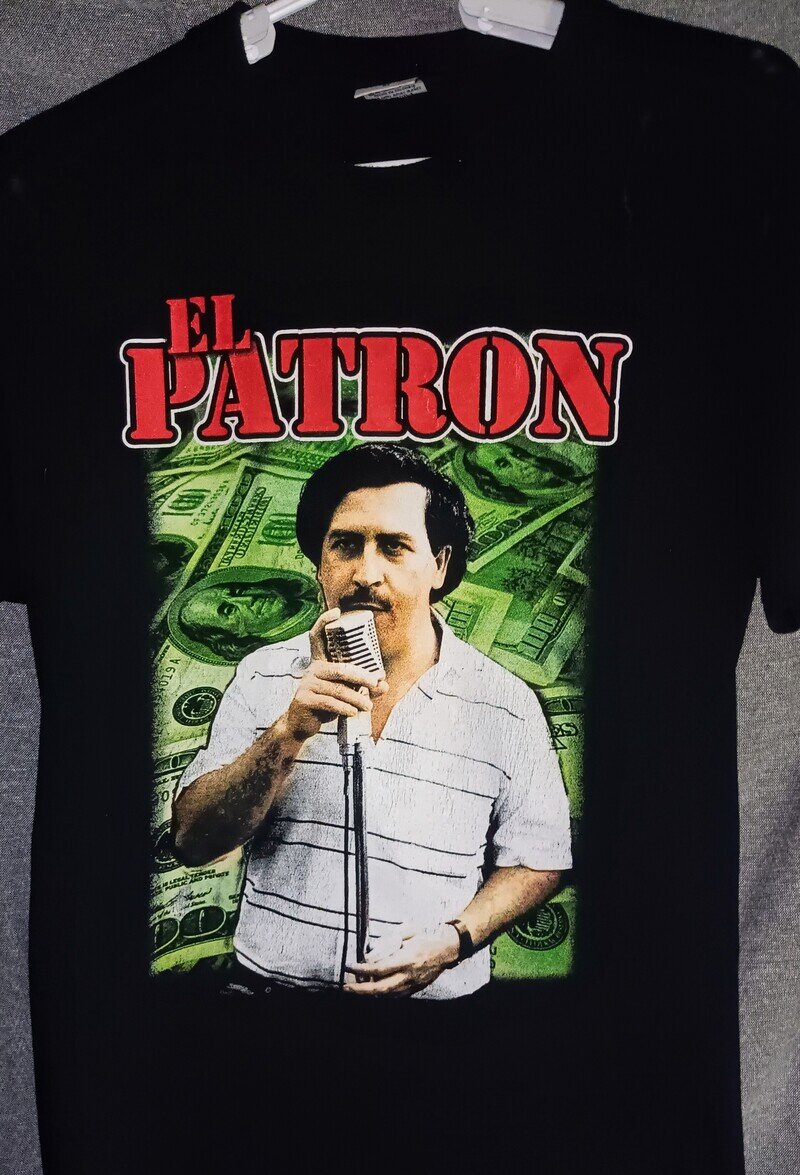 Pablo Escobar Tシャツ②『El Patron』