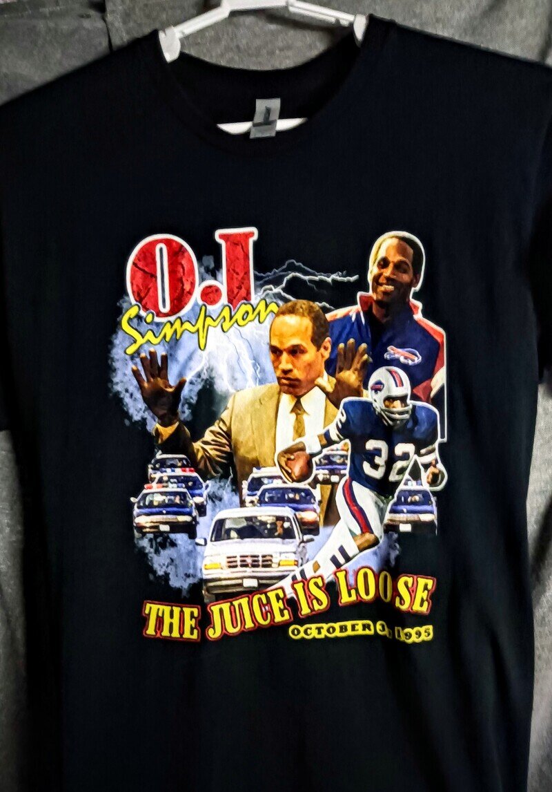 O.J.Simpson Tシャツ①『The Juise Is Loose』