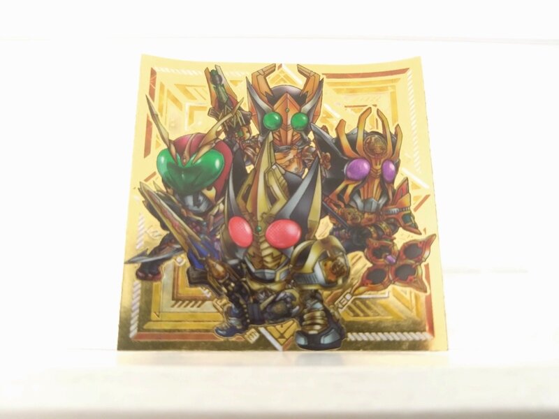 にふぉるめーしょん 仮面ライダーシリーズ シールウエハースvol.2 KR2-32 仮面ライダーブレイド&ギャレン&カリス&レンゲル