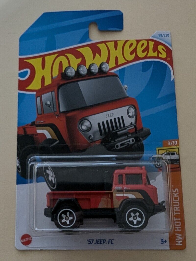 ホットウィール ベーシック ’57 JEEP . FC