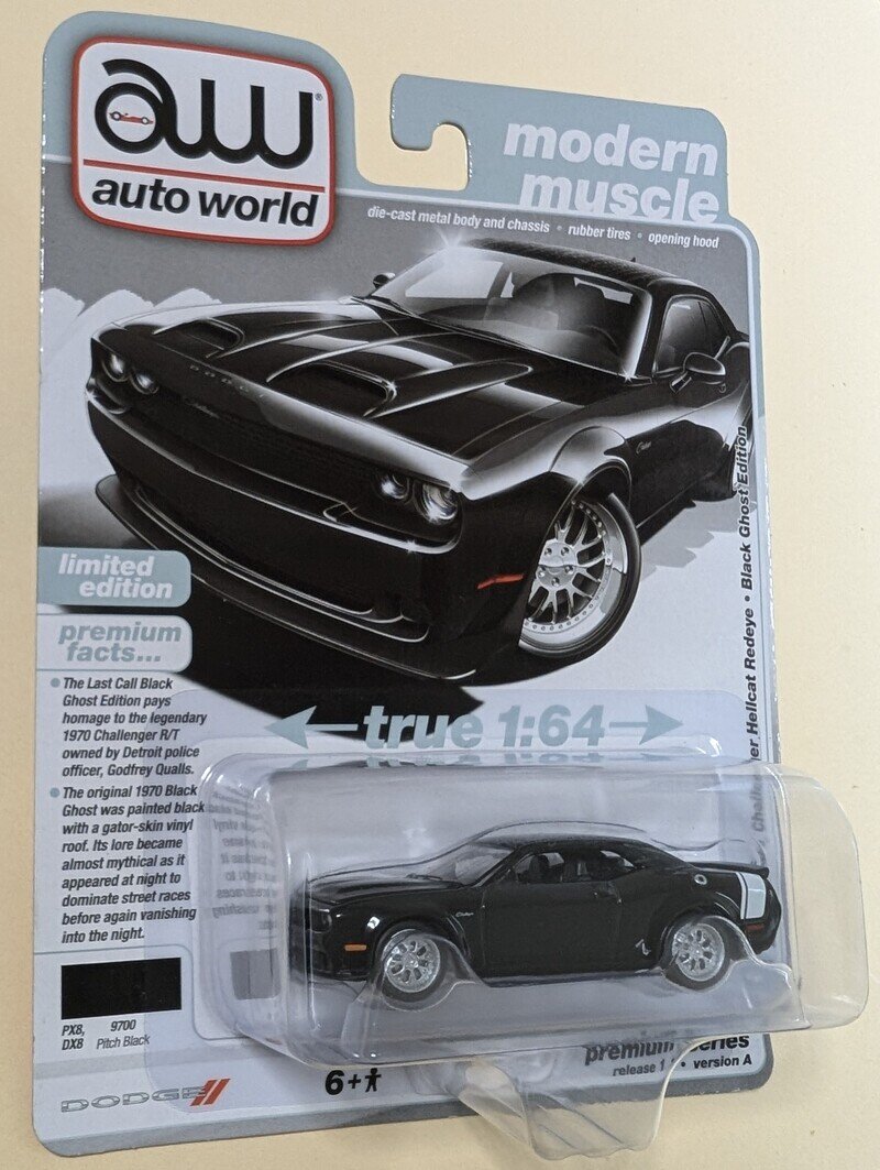 auto world 1/64 ダッジ チャレンジャー ヘルキャット