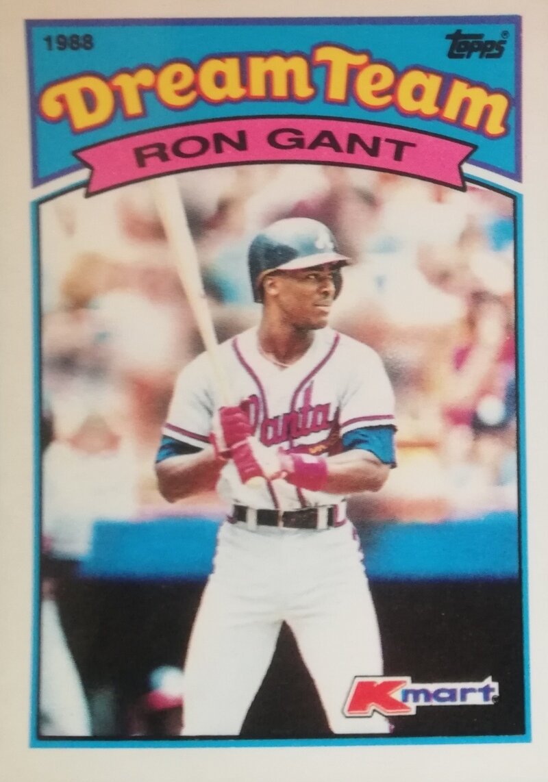 1989 Topps K-Mart Dream Team #2 Ron Gant