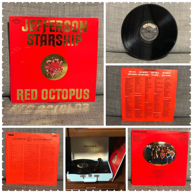 Jefferson Starship / Red Octopus (Vinyl, 日本盤, 1975年)