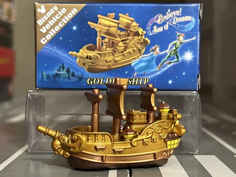 Disney Vehicle Collection GOLDEN SHIP