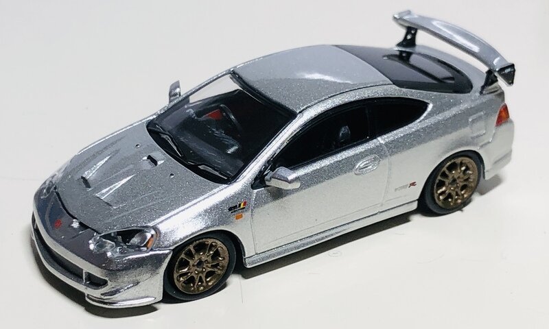 Tarmac Works Honda Integra TYPE R Mugen サテンシルバーメタリック