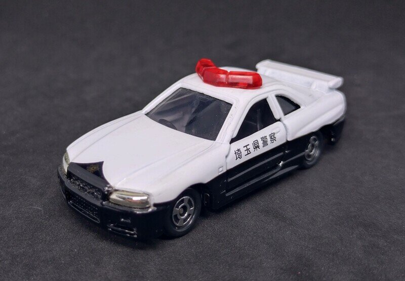 トミカ アニバーサリー24Ⅱ No.20 日産スカイラインGT-R(R34)パトカー