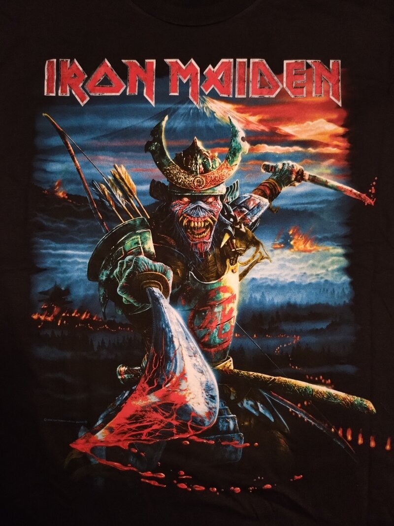 IRON MAIDEN - World Tour 2024 Tシャツ