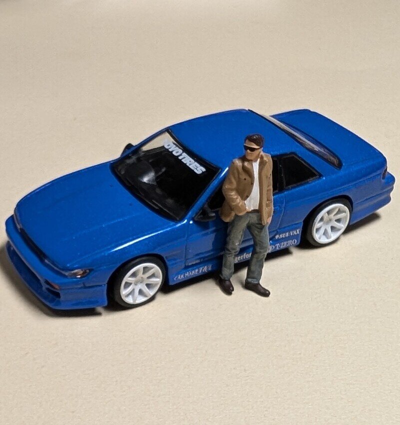 ターマックワーク 1/64 VELTEX TOYO TIRES Nissan Silvia S13