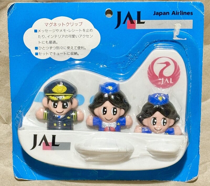 日航商事　(サンリオ) JAL 日本航空　マグネットクリップ