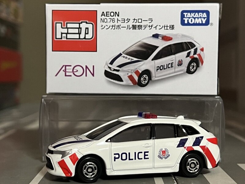 AEON NO.76 トヨタ カローラ シンガポール警察デザイン仕様