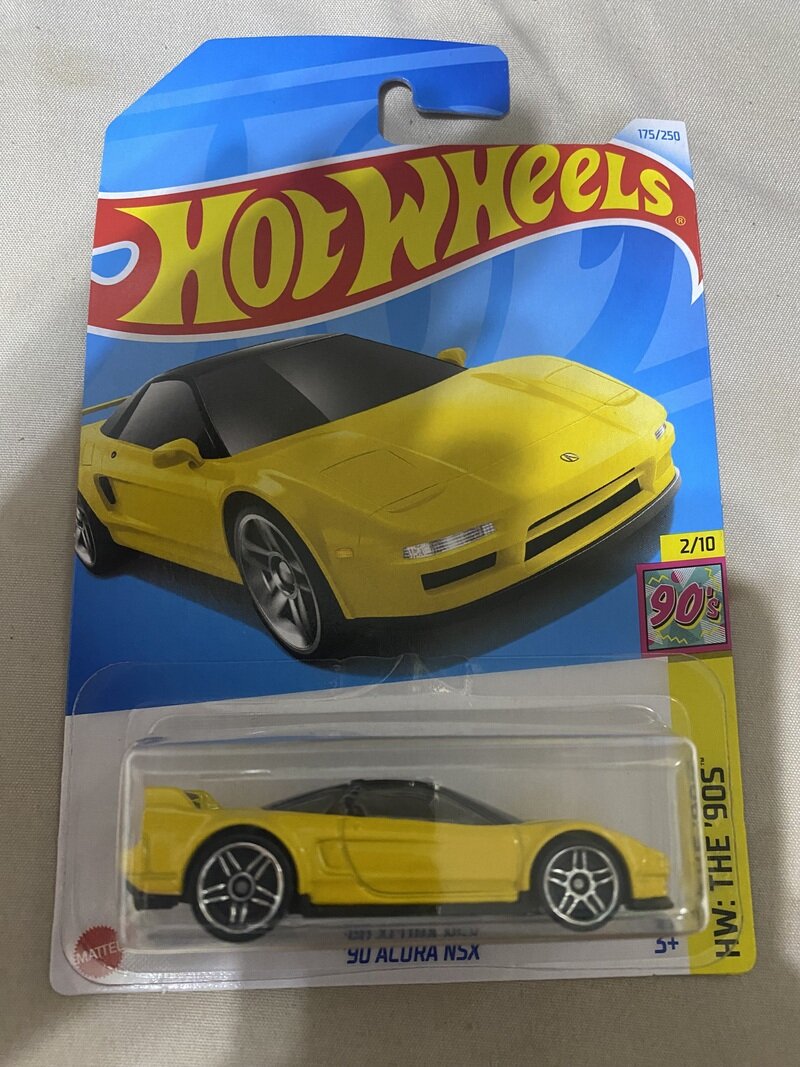 '90 ACURA NSX yellow