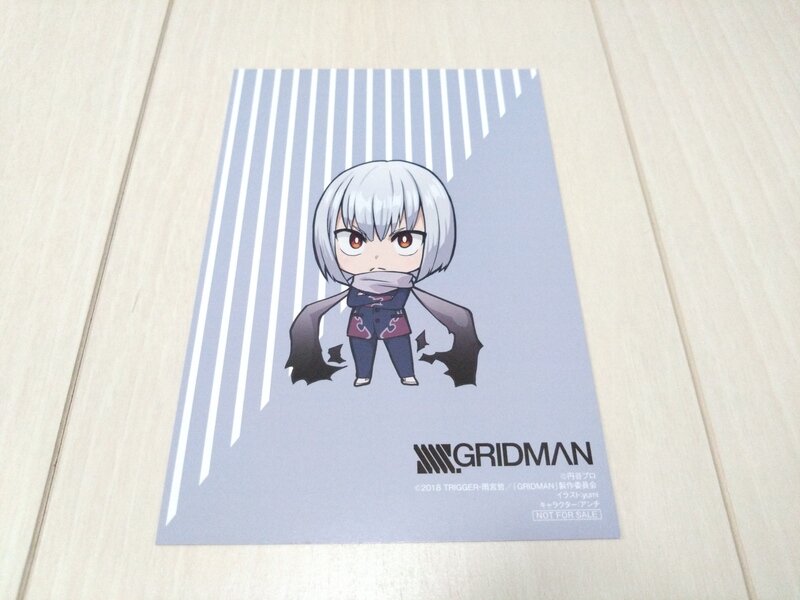 電撃コミックスNEXT SSSS.GRIDMAN コミックアンソロジー SIDE:新条アカネ 購入特典ポストカード アンチ