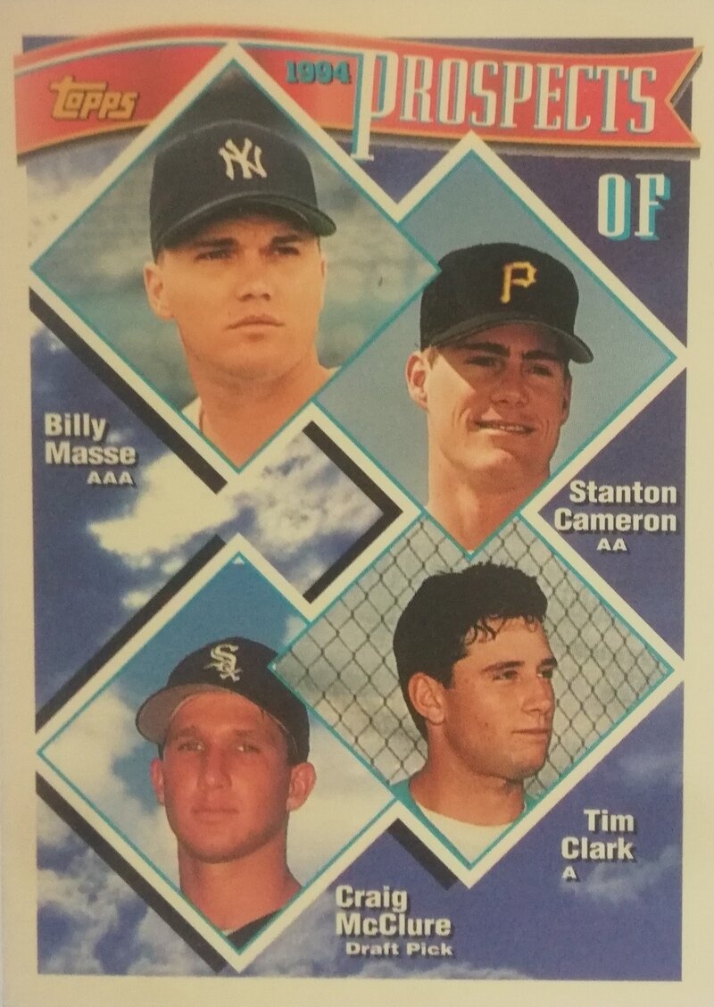 1994 Topps #79 B.Masse/S.Cameron/T.Clark/C.McClure