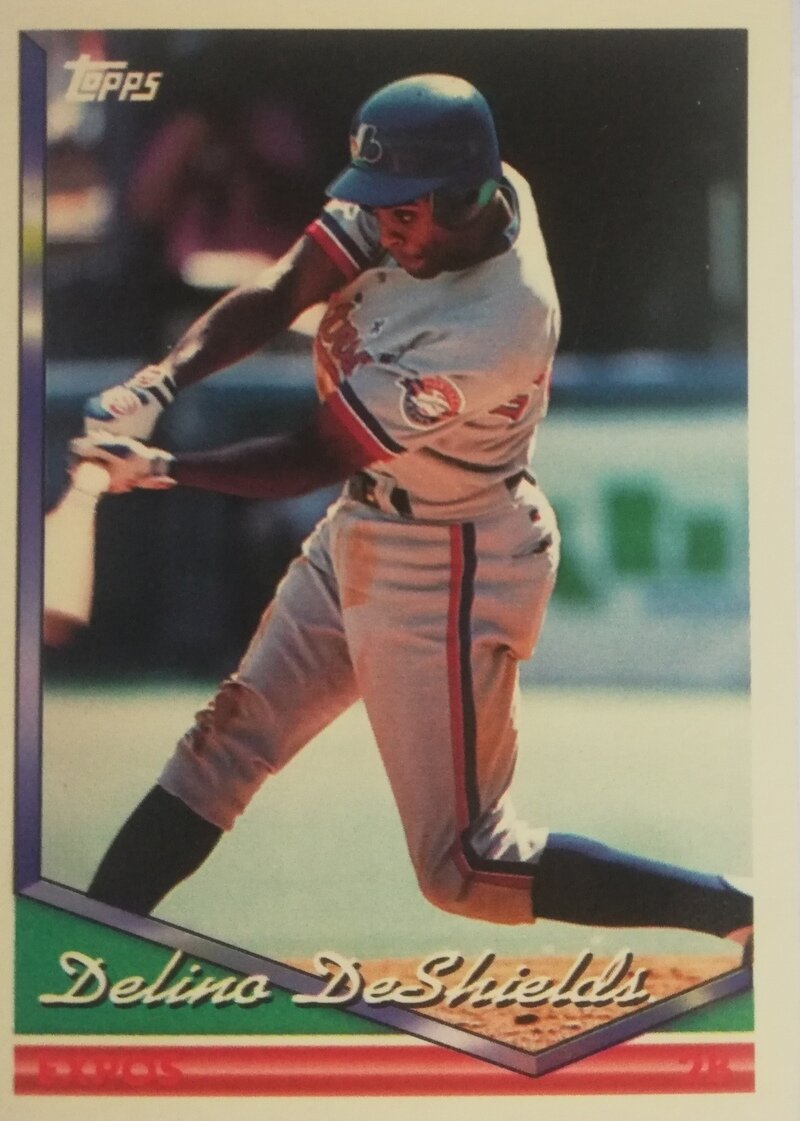 1994 Topps #109 Delino DeShields