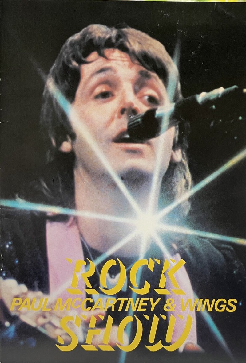 Paul McCartney & Wings Rock Show 映画パンフレット