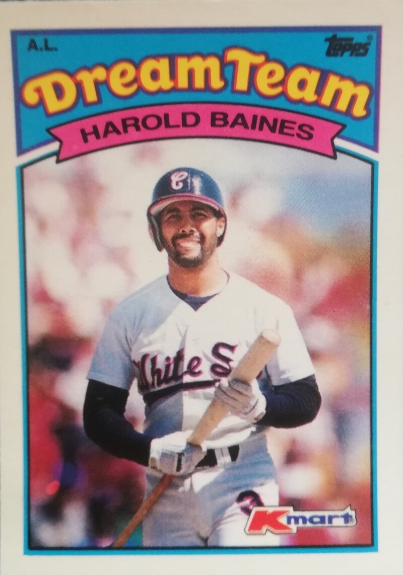 1989 Topps K-Mart Dream Team #22 Harold Baines