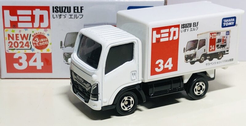 トミカ No.34-12 いすゞ エルフ