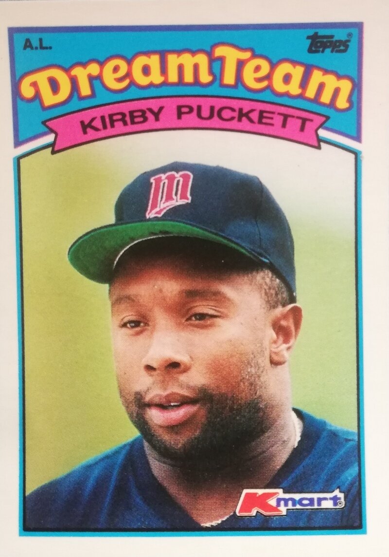 1989 Topps K-Mart Dream Team #16 Kirby Puckett