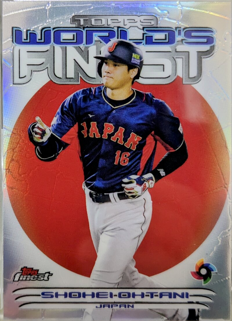 大谷翔平選手 2023 TOPPS FINEST BASEBALL WORLD'S FINEST 2000-10