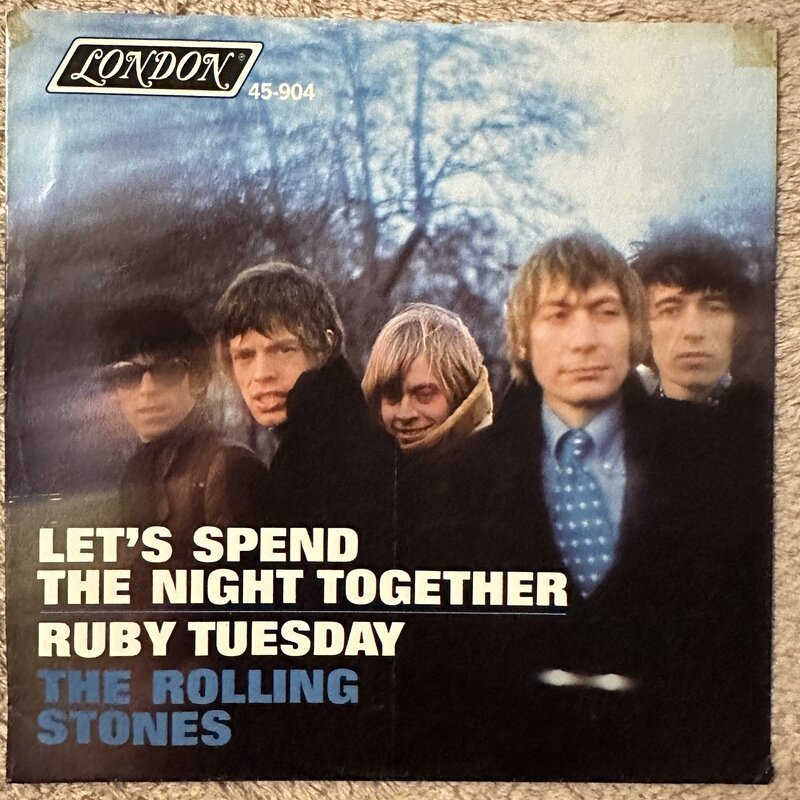 THE ROLLING STONES / LET'S SPEND THE NIGHT TOGETHER/ruby TUESDAY (US)