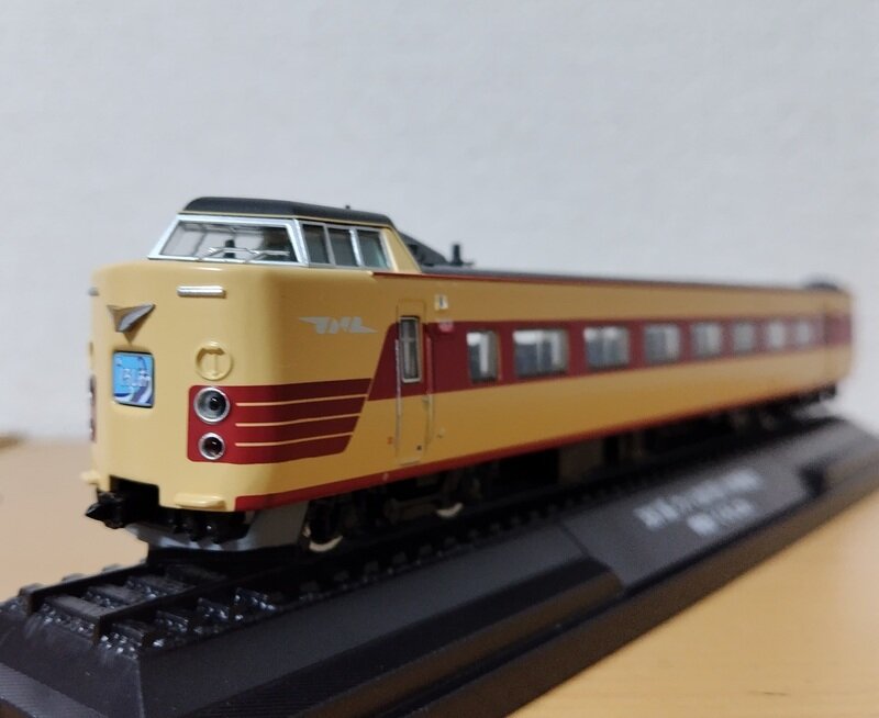 デアゴスティーニ　1/87 隔週刊 鉄道車両金属モデルコレクション No.53 381系 クハ381形100番台 特急「くろしお」