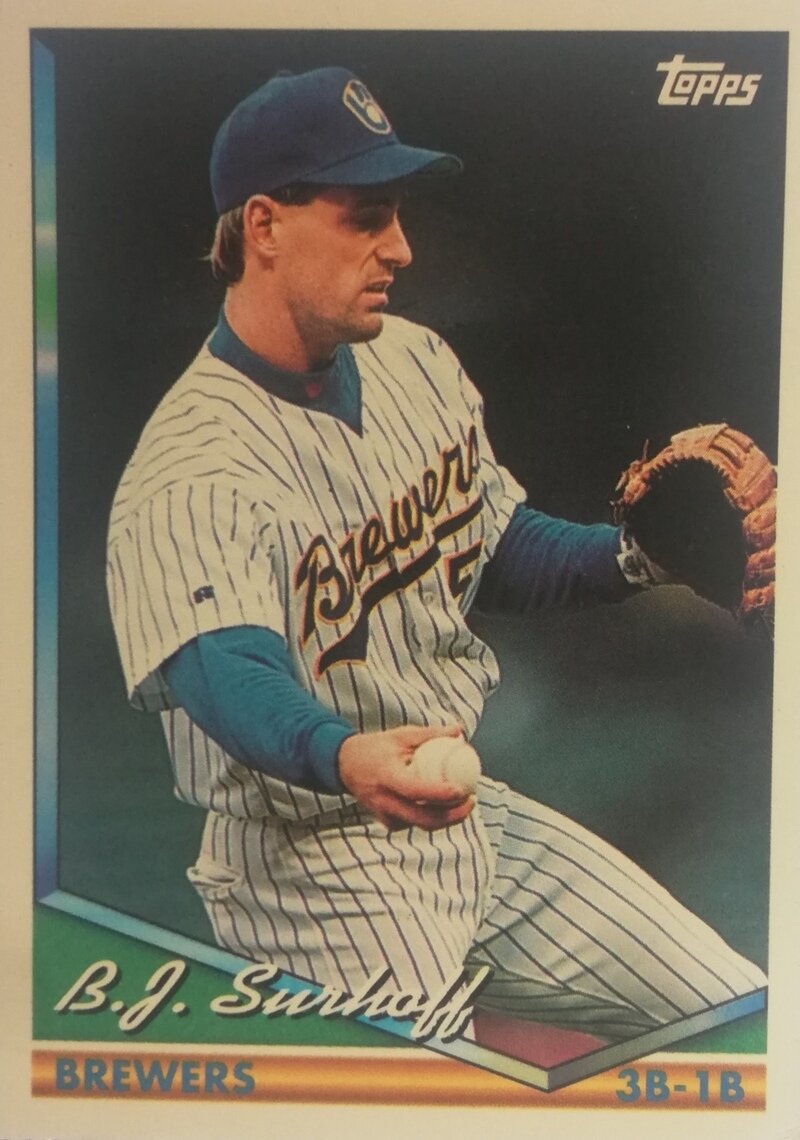 1994 Topps #102 B.J.Surhoff