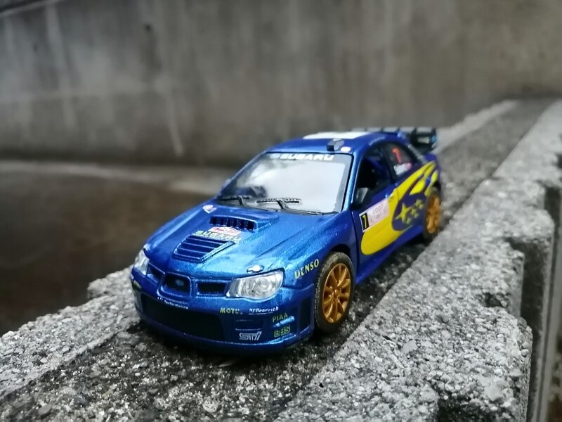 スバル　インプレッサWRX　2007　ミニカー