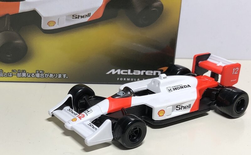 トミカプレミアム Racing マクラーレン ホンダ MP4/4 No.12 (アイルトン・セナ)