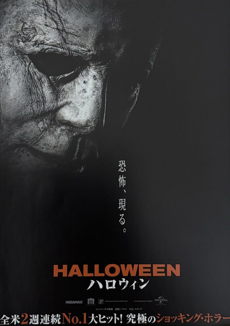 2019年版　映画ハロウィン🎃　チラシA