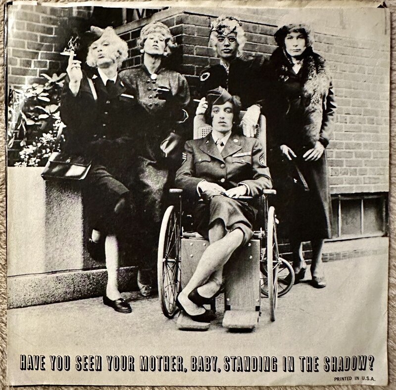 THE ROLLING STONES / HAVE YOU SEEN YOUR MOTHER, BABY, STANDING IN THE SHADOW?/WHO'S DRIVING MY PLANE (US)