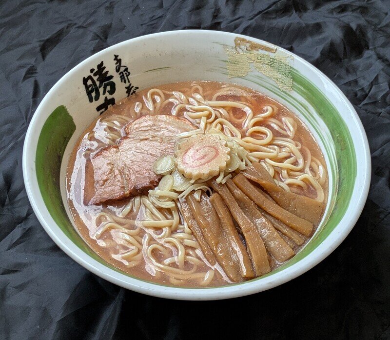 ラーメン屋さんのディスプレイ食品（ラーメン）