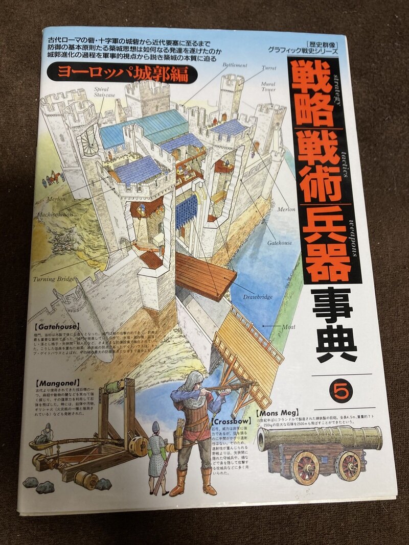 「戦略 戦術 兵器 事典⑤　ヨーロッパ城郭編」（学研　歴史群像シリーズ）