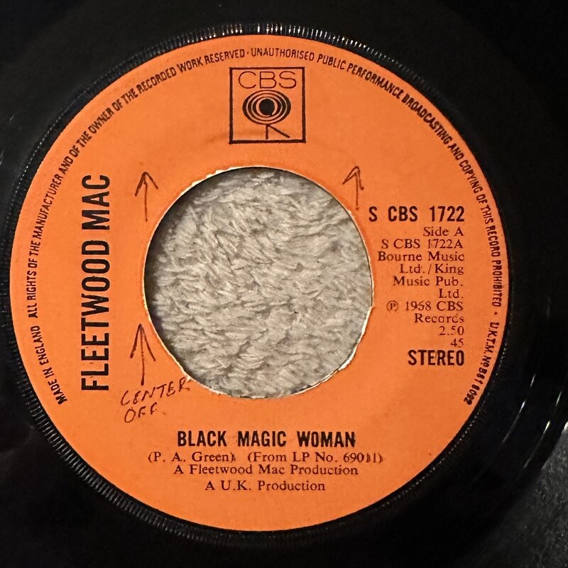 FLEETWOOD MAC / BLACK MAGIC WOMAN / STOP MESSIN' 'ROUND