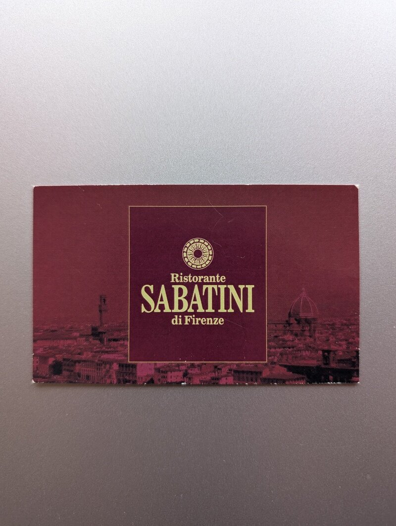 Ristorante SABATINI di Firenze