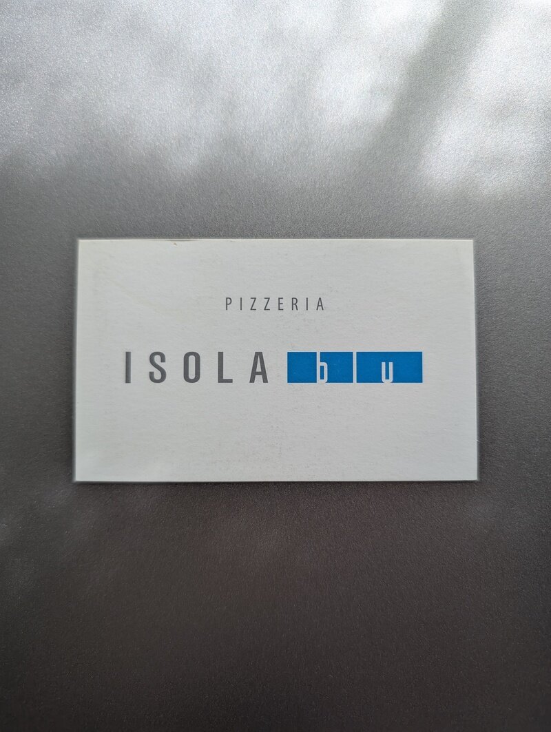 PIZZERIA　ISORA Blu