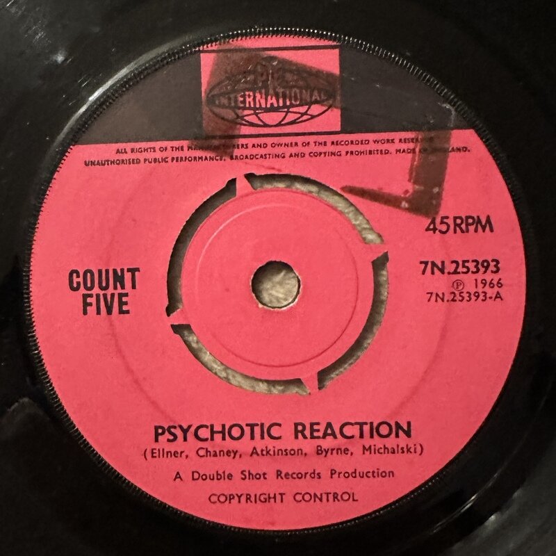 COUNT FIVE / PSYCHEDELIC REACTION / THEY'RE GONNA GET YOU