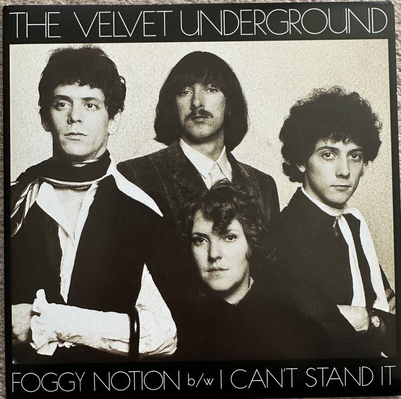 VELVET UNDERGROUND / FOGGY NOTION / I CAN'T STAND IT