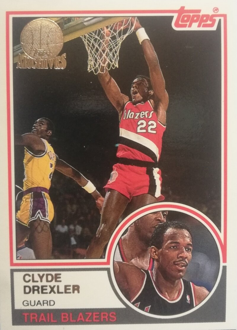 Topps Archives #33 Clyde Drexler