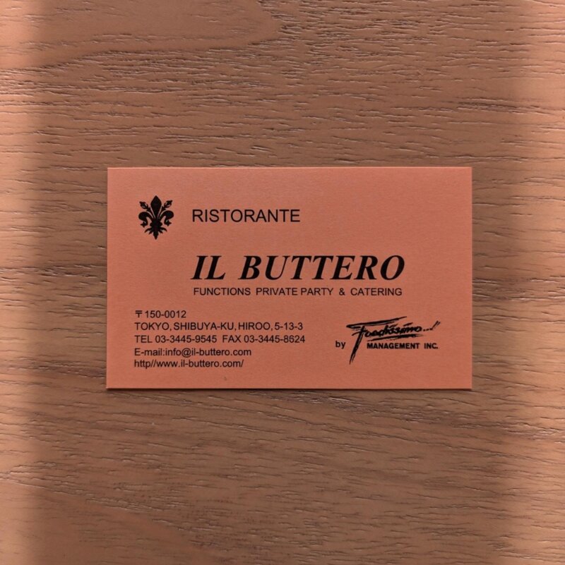 RISTORANTE　IL BUTTERO