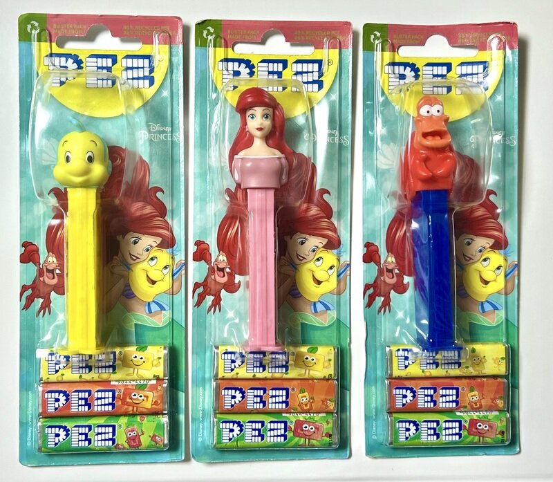 PEZ/リトルマーメイド(2023)欧州版&日本森永版