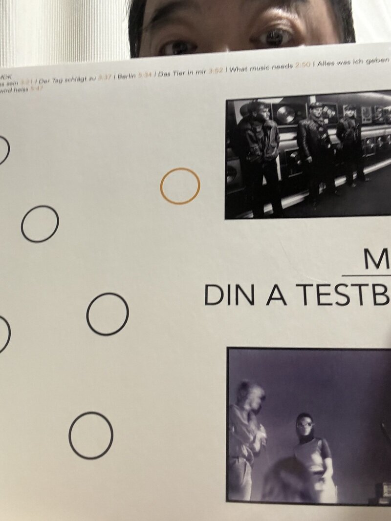 LP2: MDK / Din A Testbild in V.A. “German Punk & Wave 1978-1984 vol.1”