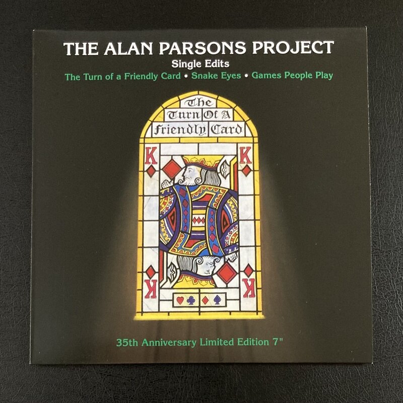 【The Alan Parsons Project – Single Edits (The Turn Of A Friendly Card • Snake Eyes • Games People Play】