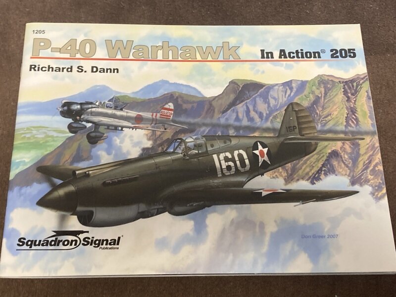 「P-40ウォーホーク　Warhawk in action」（Squadron Signal／Richard S. Dann著）