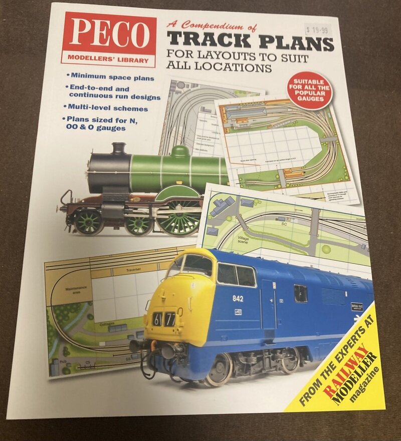 「PECO Track Plan　線路プラン集」（PECO社）