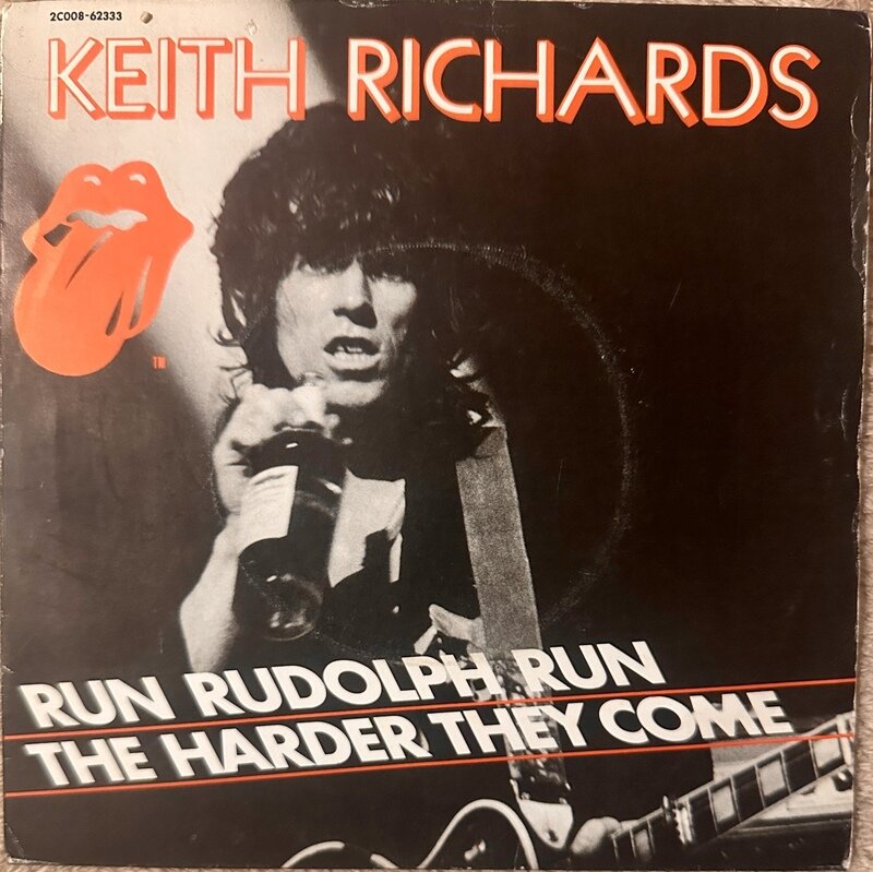 KEITH RICHARDS / RUN RUDLUPH RUN / THE HARDER THEY COME(France)