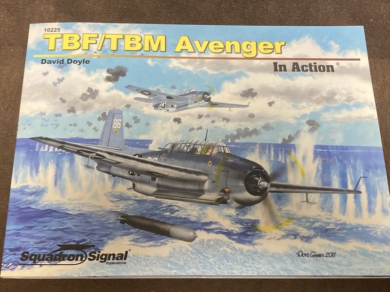 「アベンジャー雷撃機　TBF/TBM Avenger in action」（Squadron Signal／David Doyle著）